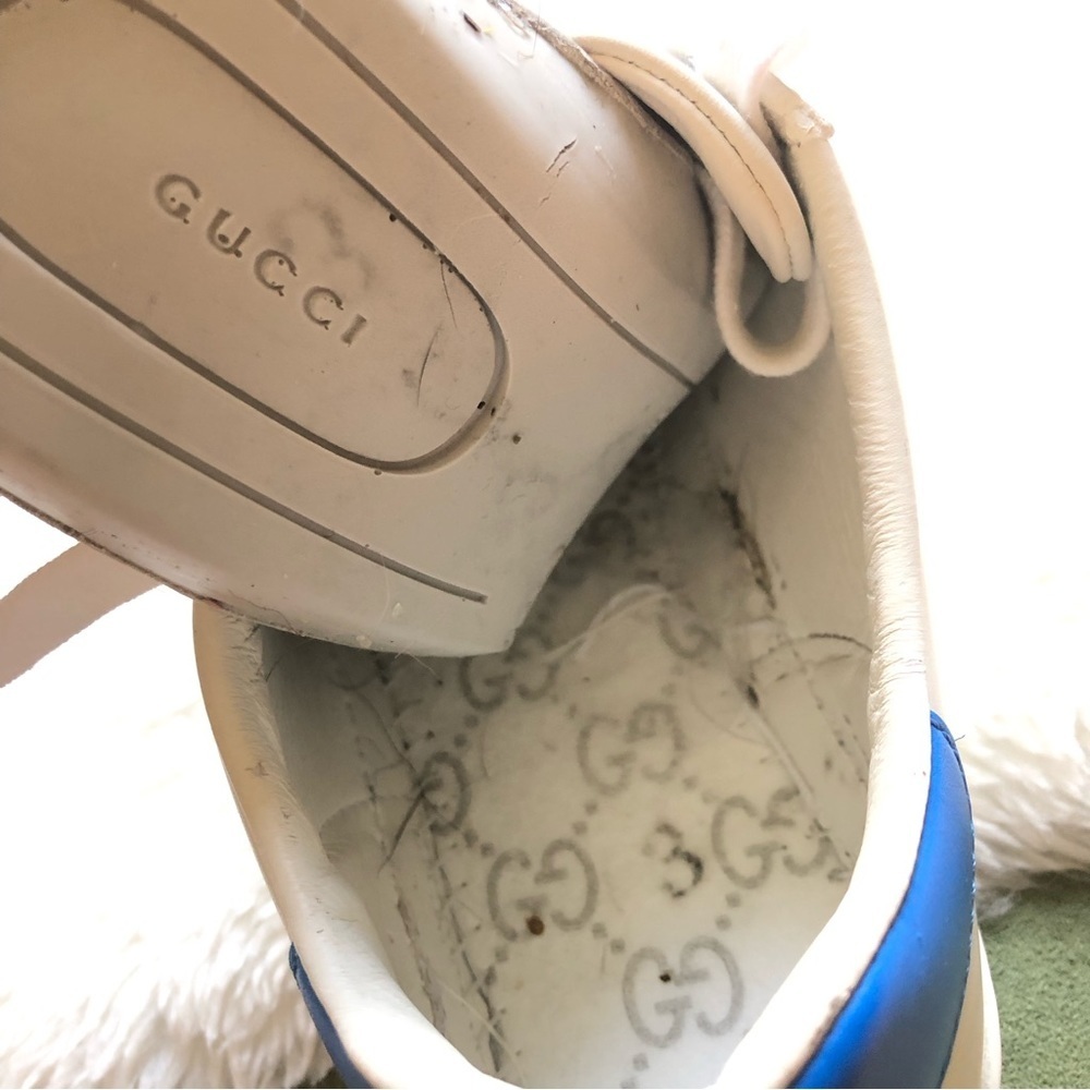 Gucci x Disney Size 36 (US 6) Huey Dewey Louie Ace Sneakers - Picture 9 of 11